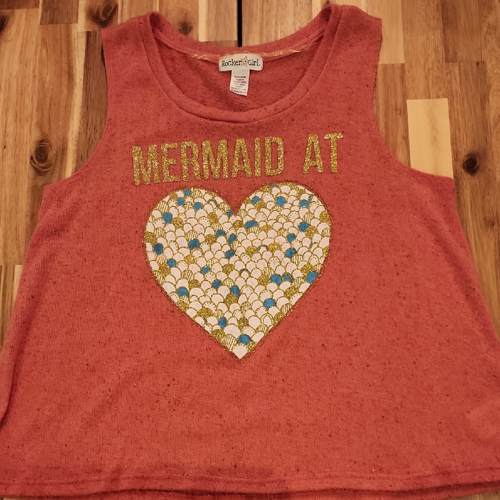 Pink Mermaid Tank Top